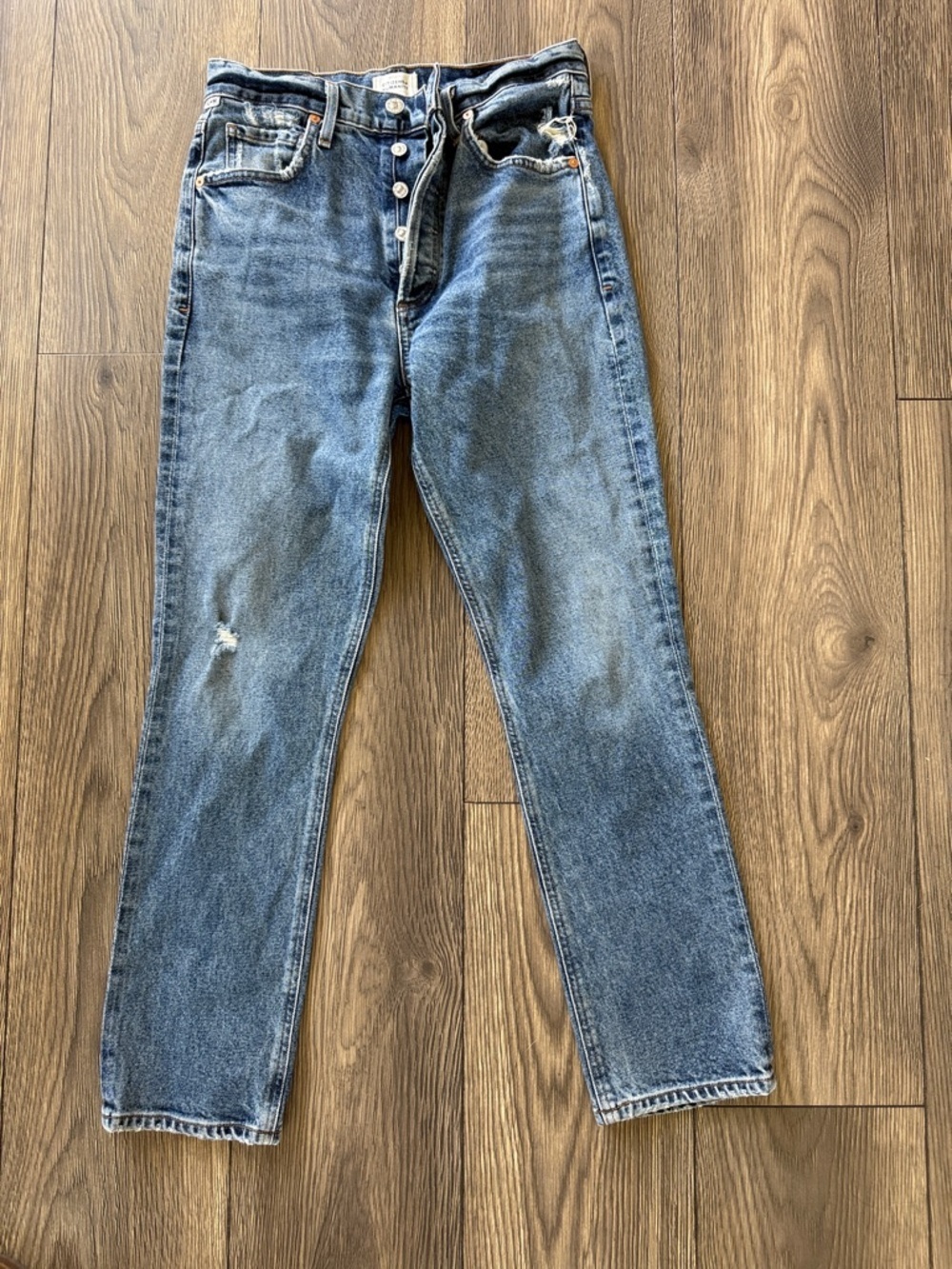 Citizens of humanity Jolene jeans high rise straight leg